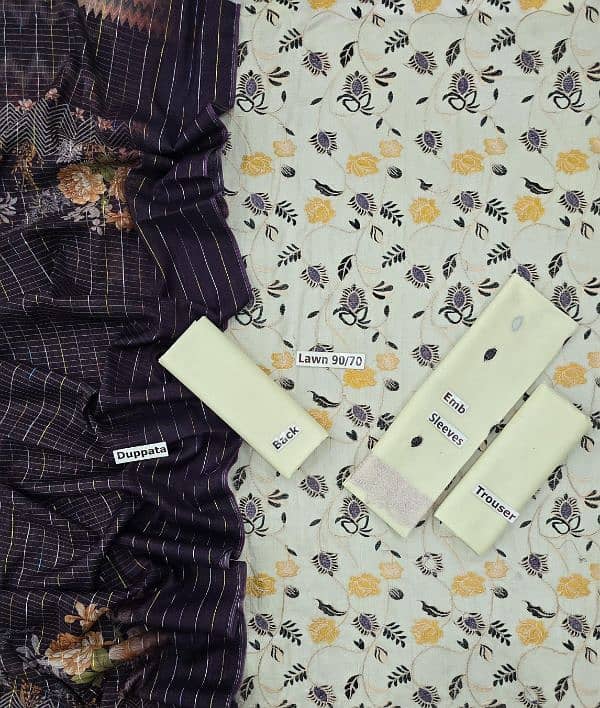 LADIES ALL KINDS OF SUITS ARE AVAILABLE UNSTICHED WATTSAPP:03274057758 17