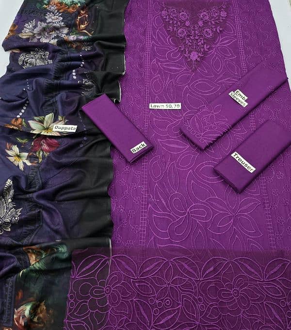 LADIES ALL KINDS OF SUITS ARE AVAILABLE UNSTICHED WATTSAPP:03274057758 19