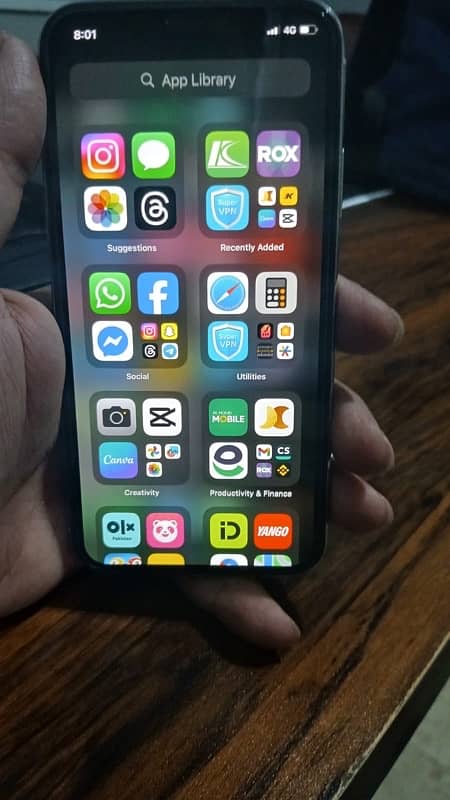 iphone X 256GB | PTA Approved | Water Pack 4