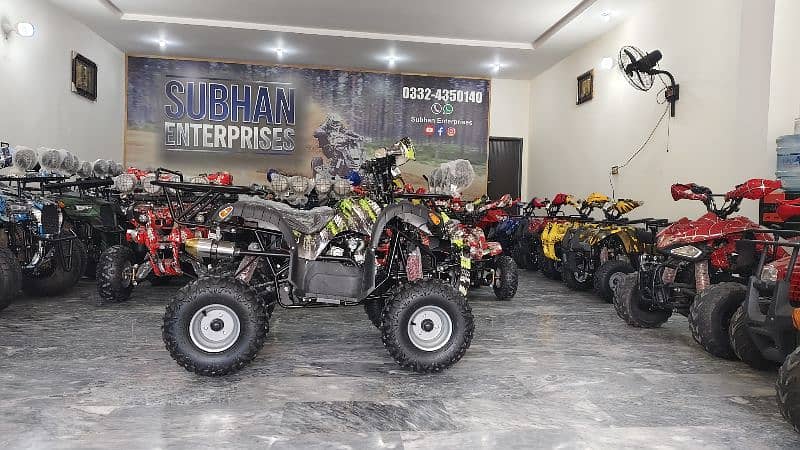 125cc Best for Hunting Atv Quad 4 Wheel  Bikes Delivery In All Pak 1