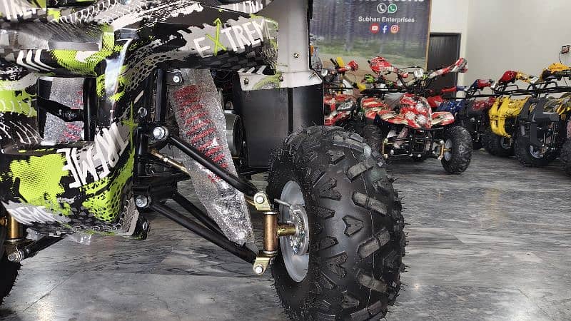 125cc Best for Hunting Atv Quad 4 Wheel  Bikes Delivery In All Pak 5