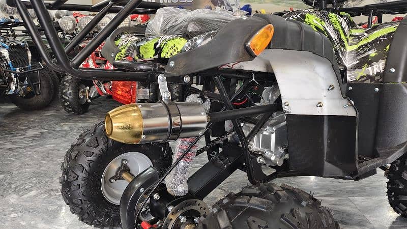 125cc Best for Hunting Atv Quad 4 Wheel  Bikes Delivery In All Pak 6