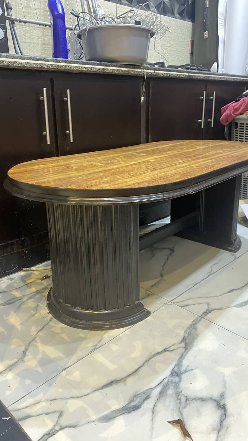 Pure Sheesham Wood 3pc table set 2