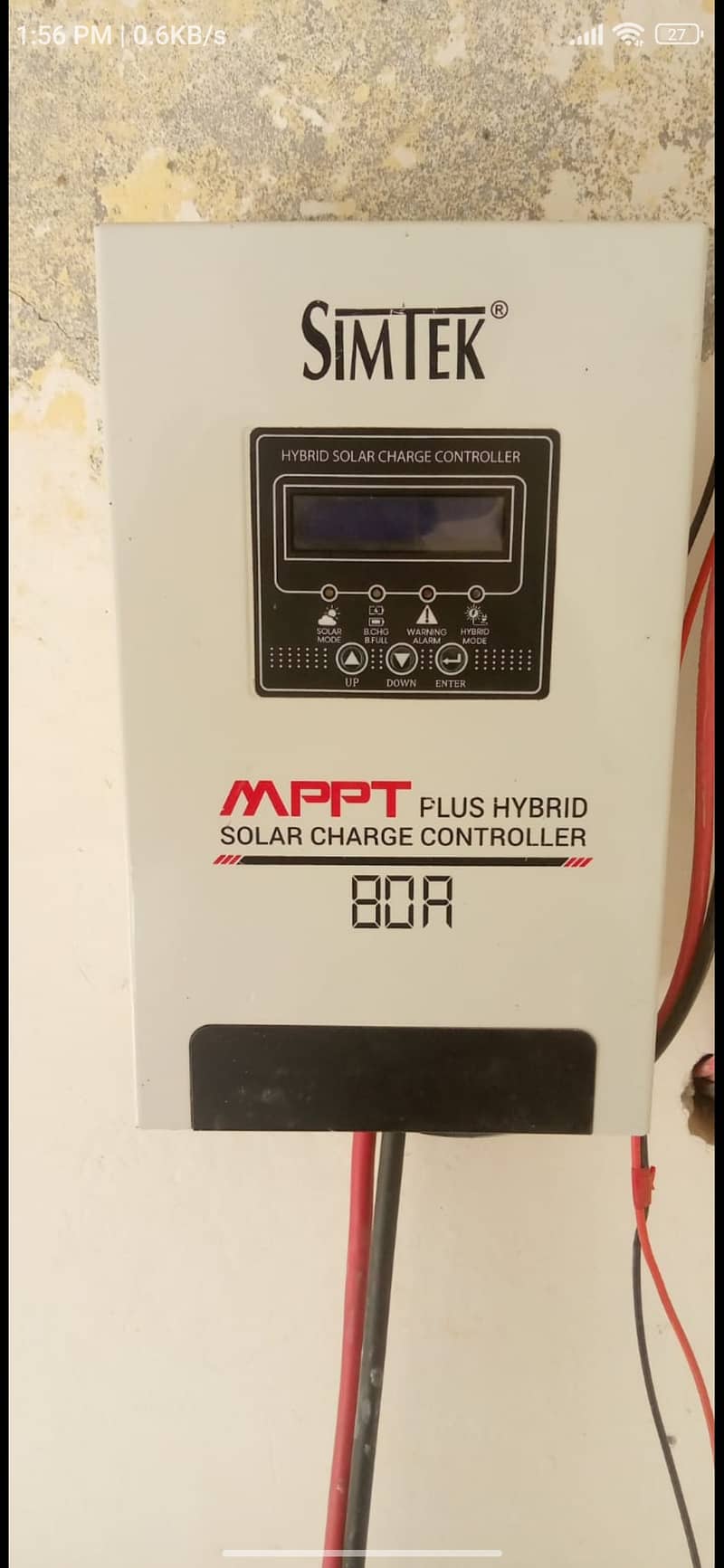 Solar MPPT 80A Simtek Original 1 week used 0