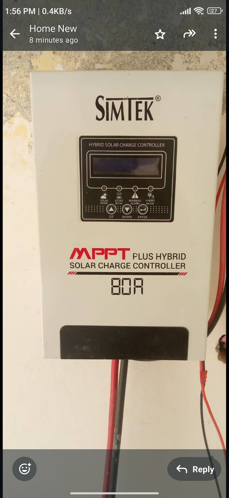 Solar MPPT 80A Simtek Original 1 week used 1
