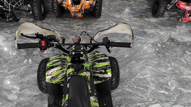 Zero Metre 110cc Reverse Gear Atv Quad Bikes Delivery In All Pakistan 10