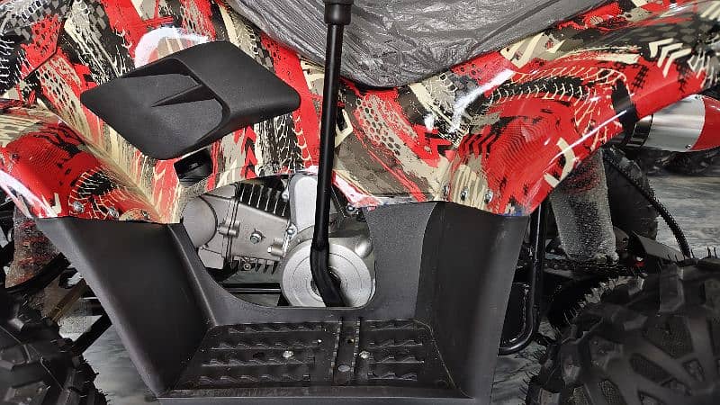 Zero Metre 110cc Reverse Gear Atv Quad Bikes Delivery In All Pakistan 12