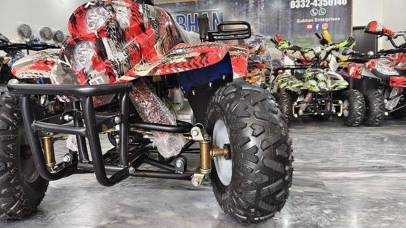 Zero Metre 110cc Reverse Gear Atv Quad Bikes Delivery In All Pakistan 13