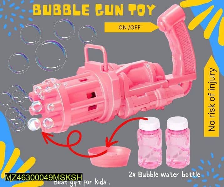 bubble gun free delivery 0