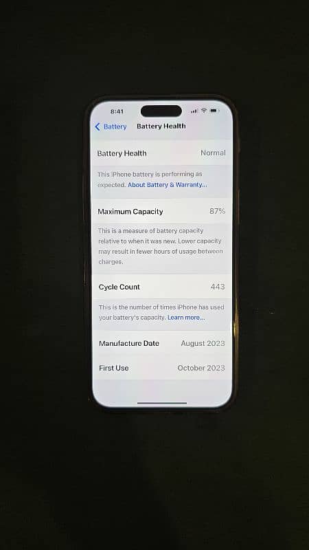 iPhone 15 Pro Max 256gb / Pta Approved 2