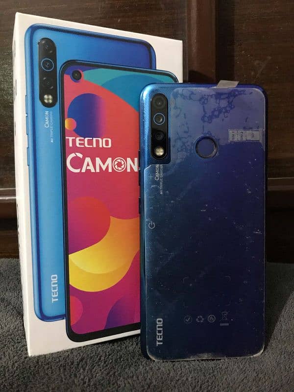 Techno Camon 12 Air 4/64 Gb PTA Approved for sale in Mint Condition. 1