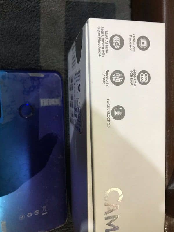 Techno Camon 12 Air 4/64 Gb PTA Approved for sale in Mint Condition. 4