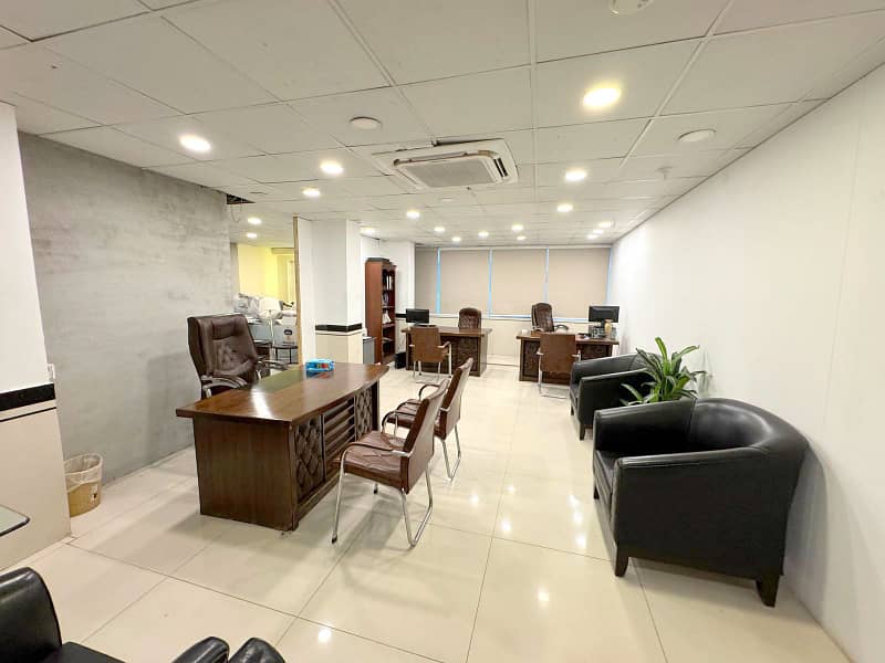 Fitted Office On First Floor Near KFC For Rent F-6 Markaz, Islamabad 0