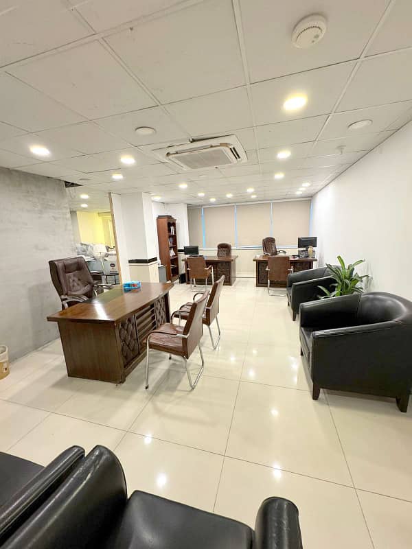 Fitted Office On First Floor Near KFC For Rent F-6 Markaz, Islamabad 1