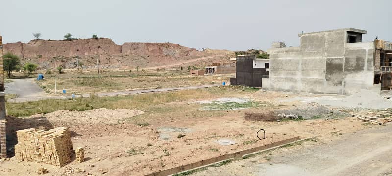 10 Marla Plot for Sale on 100 Ft Main Road G Block, Gulberg Residencia 5