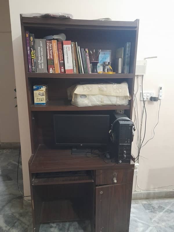 Book shelf / study table / computer table for sale 0