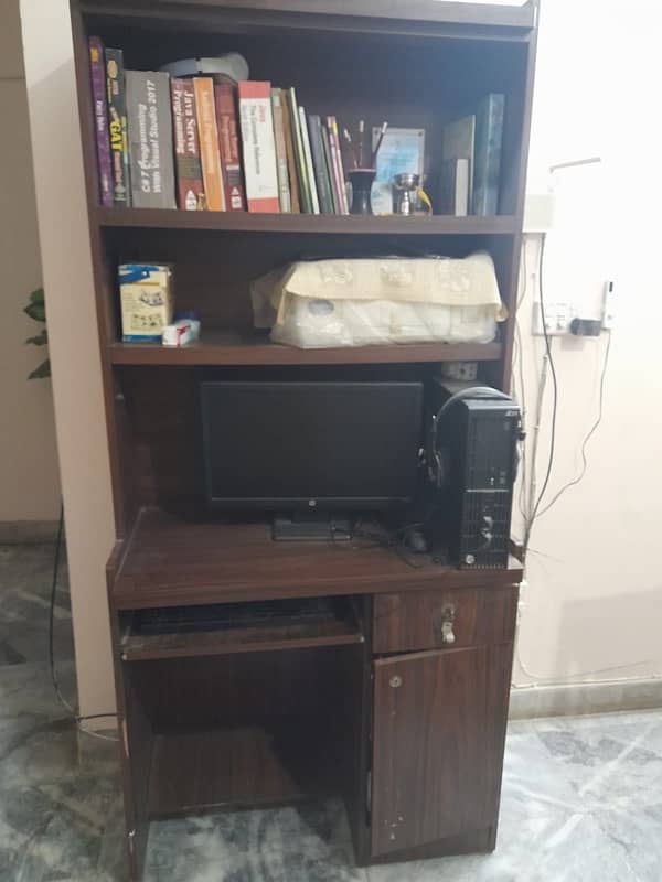 Book shelf / study table / computer table for sale 1