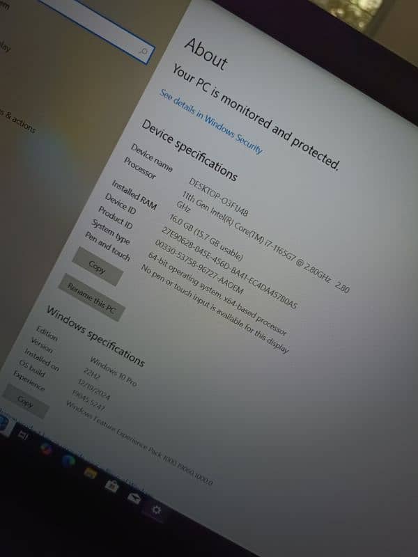 Lenovo Thinkpad P15s core i7 11th gen quadcore 4gb Nvidia Gddr6 15.6 11