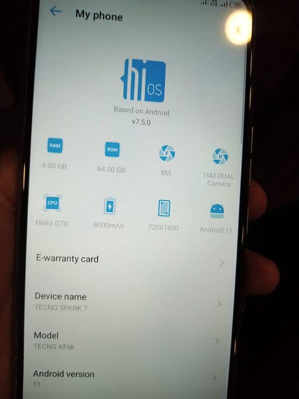tacno spark 7 4gb 64gb with box 7