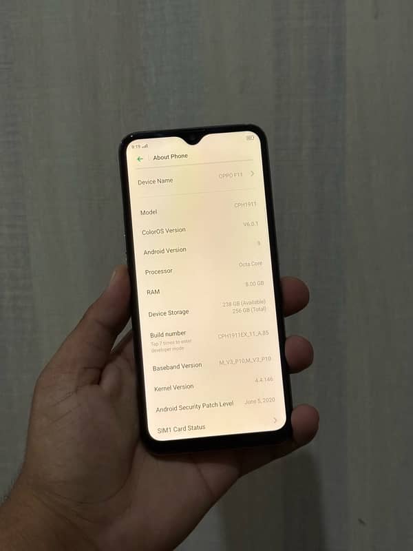 oppo f11 8gb 256gb all ok Exchange possible 2