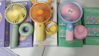 USB rechargeable Handle fan