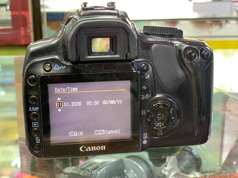 dslr camera canon 400d with kit lens contact 03212306356 3