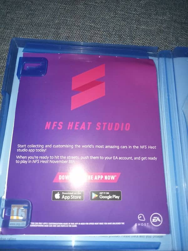 Need For Speed Heat PS 4 cd 3