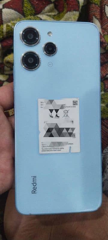 Redmi 12 ram 8gb 128gb memory 10 by 10 condition 3