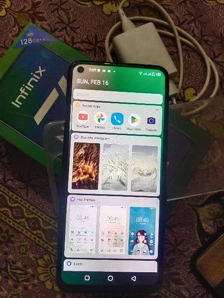 infinix note 7 seld  mobile 4 gb ram 128 memori supe  batry timing 3