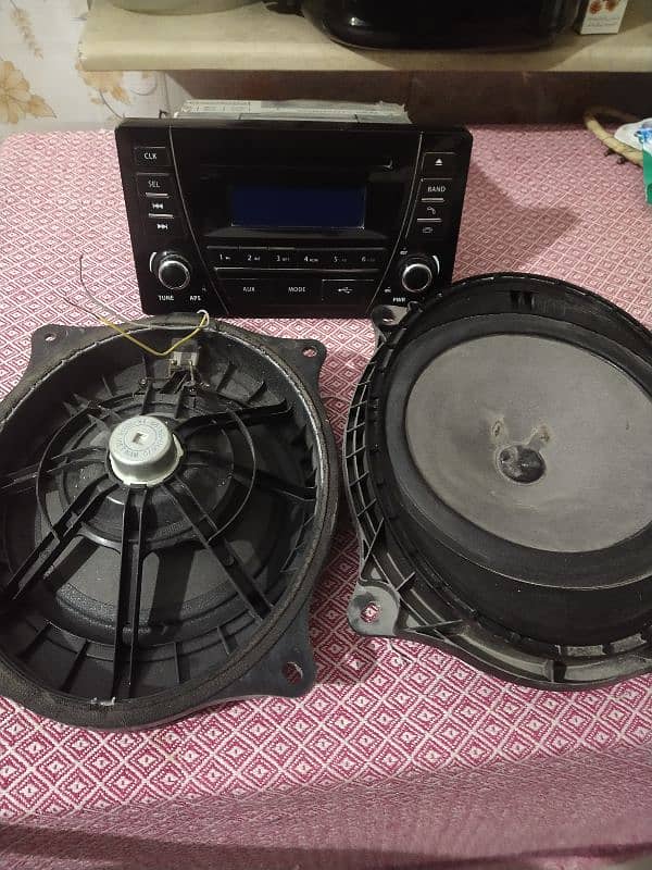 Original Corolla multimedia and Japanese speaker 0