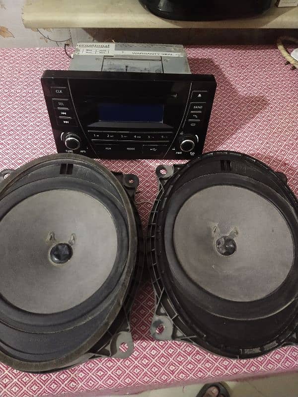 Original Corolla multimedia and Japanese speaker 1
