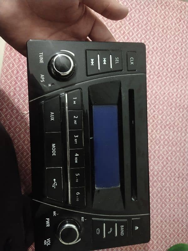 Original Corolla multimedia and Japanese speaker 2