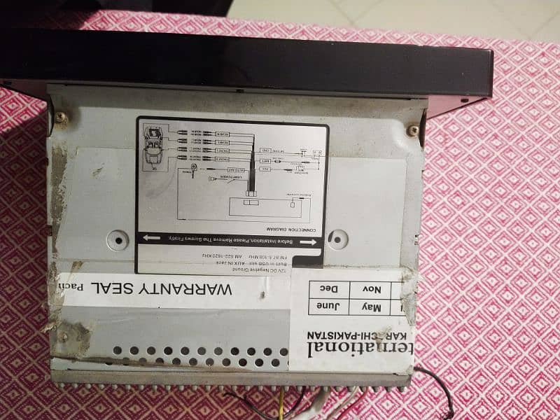 Original Corolla multimedia and Japanese speaker 4