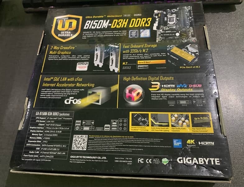 i5 6600k combo with b150 16gb corsair ram 2