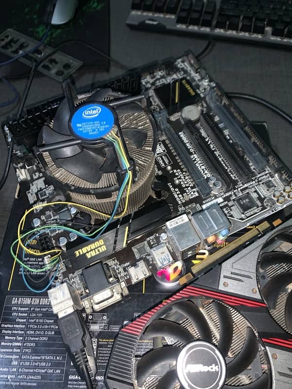 i5 6600k combo with b150 16gb corsair ram 3