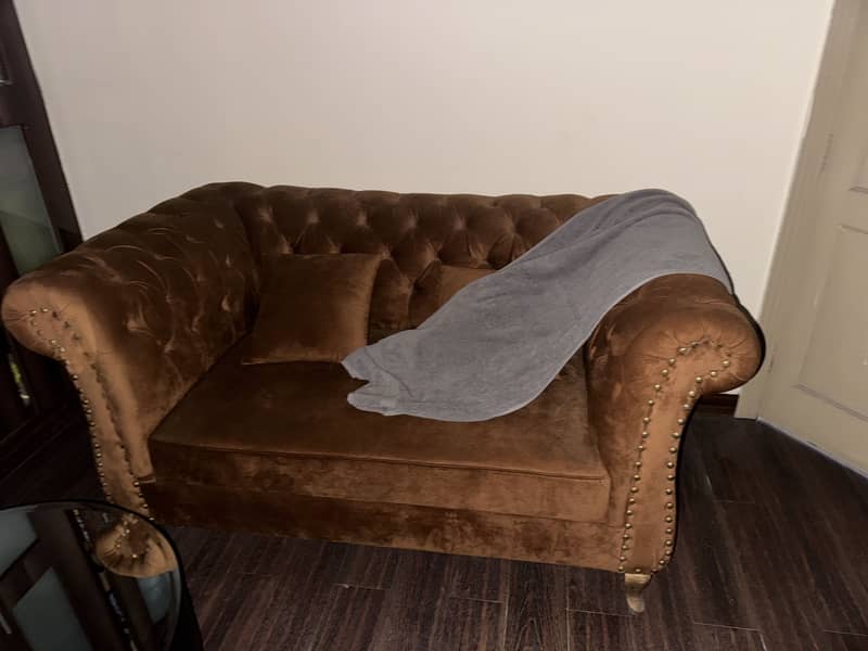 Velvet Sofa Set 0
