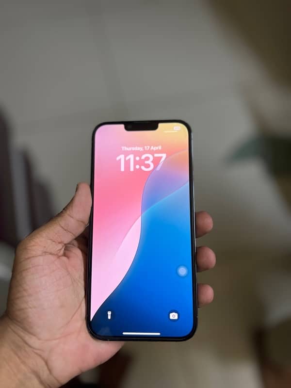 i phone 13 pro max with box full original pta approved (GB) 512 0