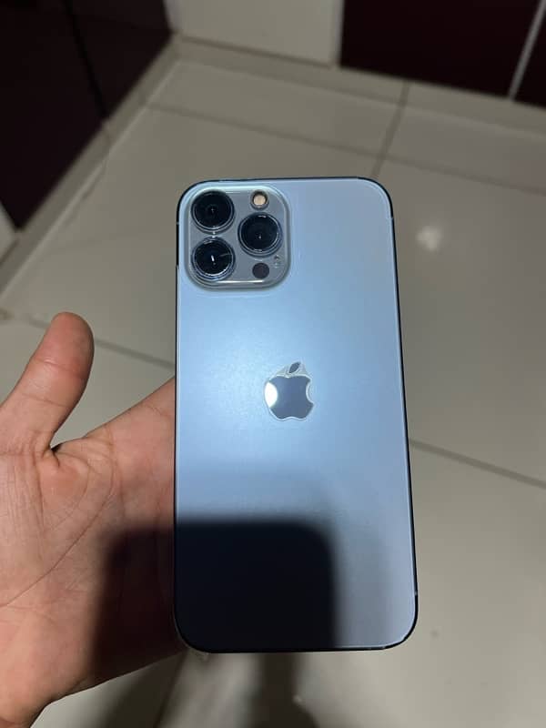 i phone 13 pro max with box full original pta approved (GB) 512 10