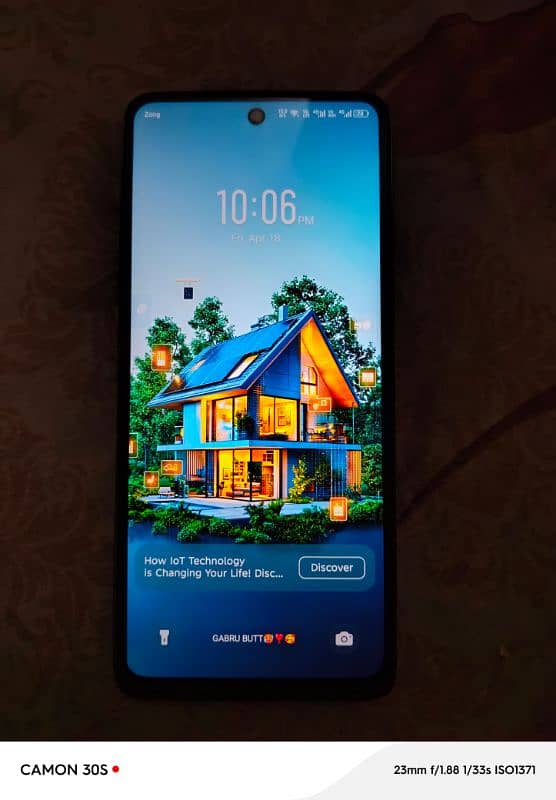 Infinix Hot 40 pro 8+8/256 with box and charger 0