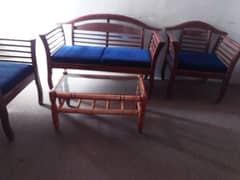 Used sofa with table