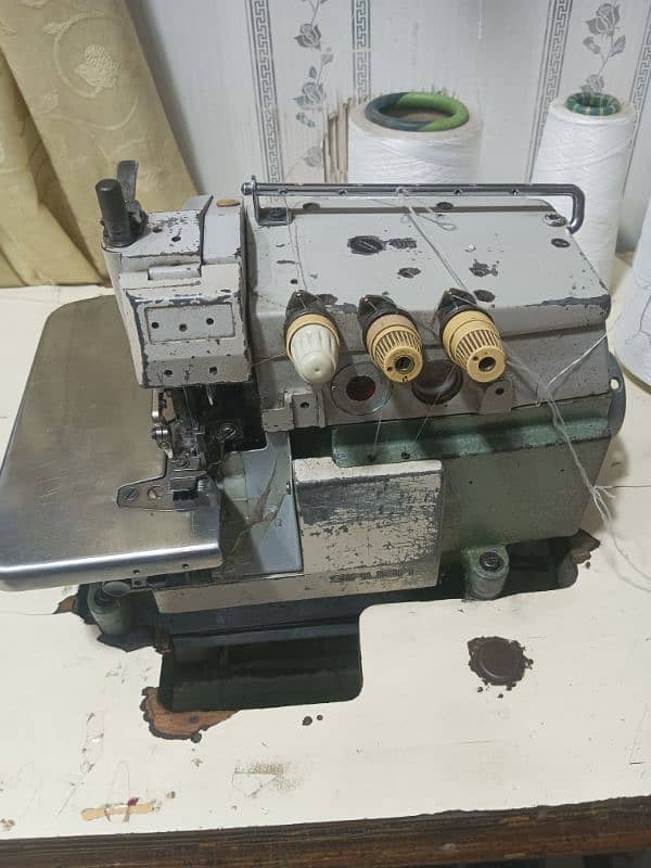 overlok machine sarvo moter complete lo or chalao 0
