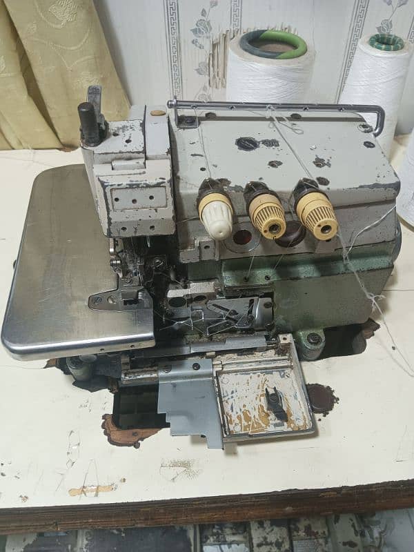 overlok machine sarvo moter complete lo or chalao 8