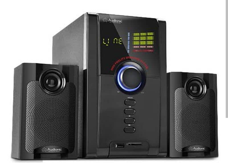 Audionic 2.1 Speakers 10/10 Condition 0