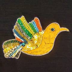 embroidery pieces