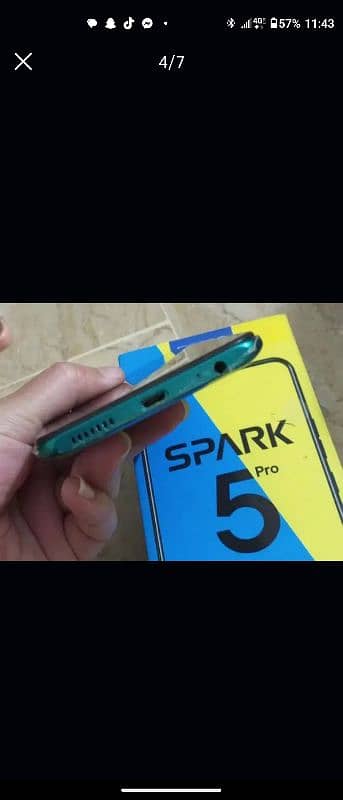 TECNO SPARK 5 PRO WITH BOX 3