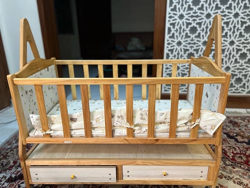 baby swing + cot 2 in 1 0