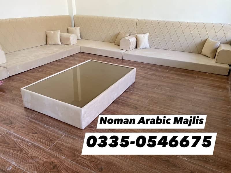 Noman Arabic Majlis - Arbi Majlis Sofa Bethak Setting 13