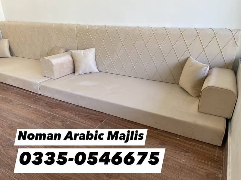 Noman Arabic Majlis - Arbi Majlis Sofa Bethak Setting 14