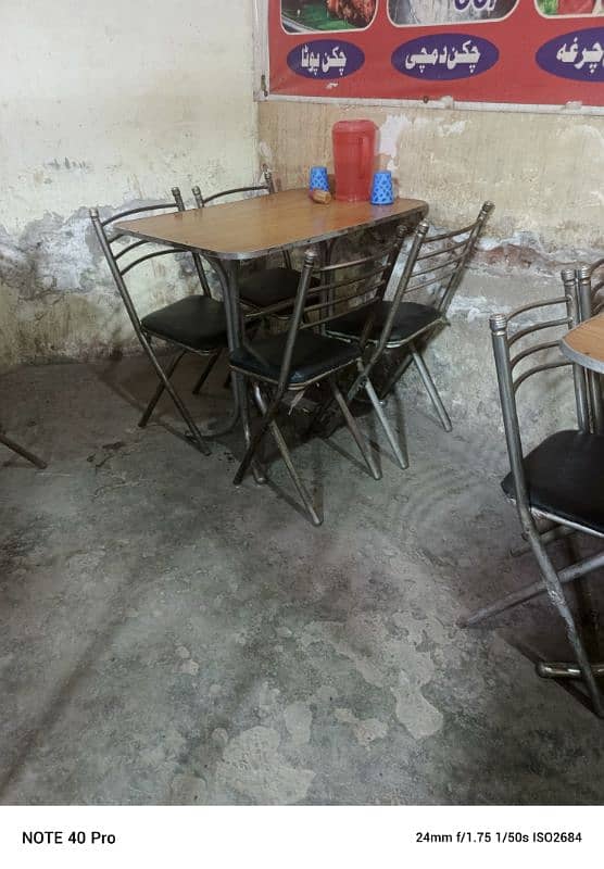 chair and table set 3
