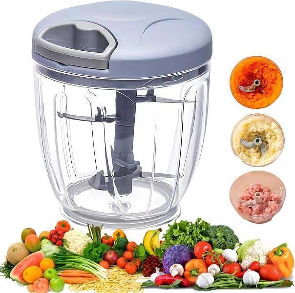 10psc manual food chopper 7